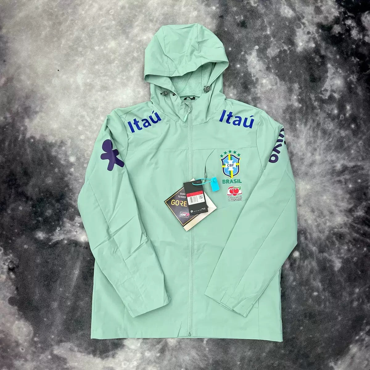 Veste Impermeable Verte - Brésil