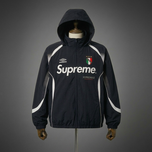 VESTE SUPREME X UMBRO - Noir