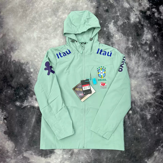 Veste Impermeable Verte - Brésil