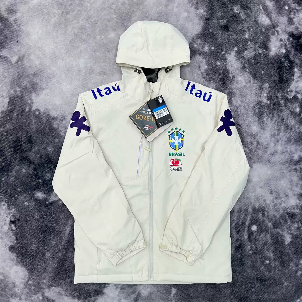 Veste Imperméable Blanche - Brésil